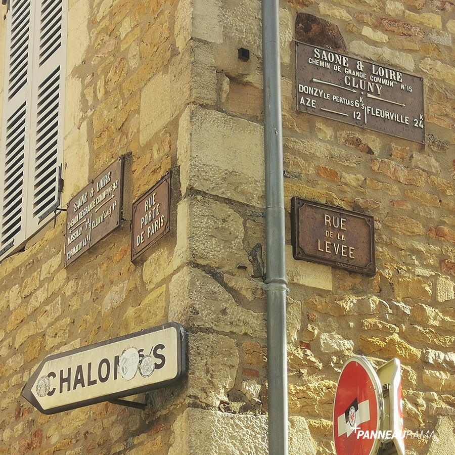 Plaque de cocher Cluny (71)