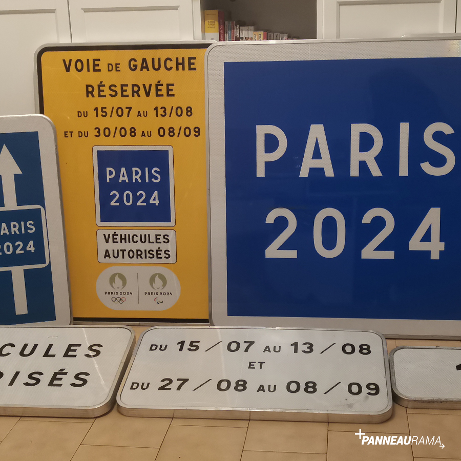 Sauvegarde de la signalisation routière de Paris 2024 par le CIERE