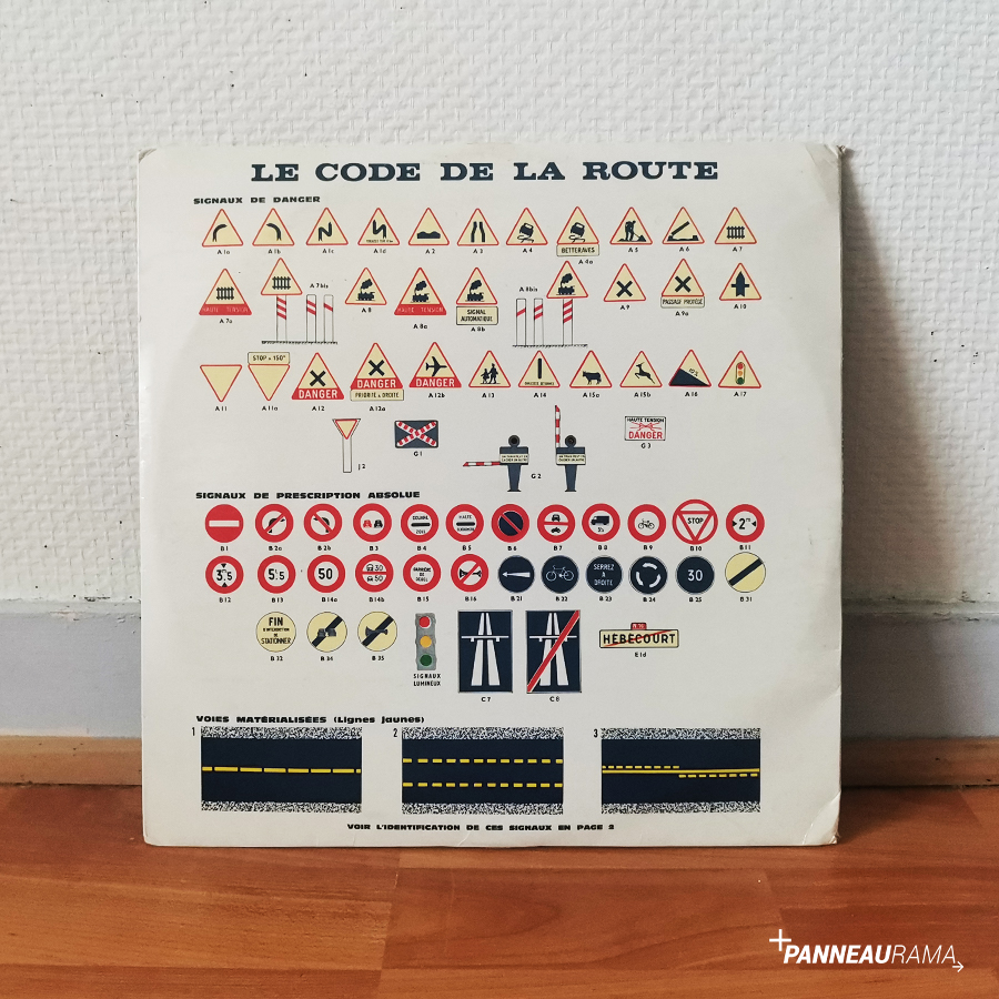 Vinyle 33 tours Le Code de la Route