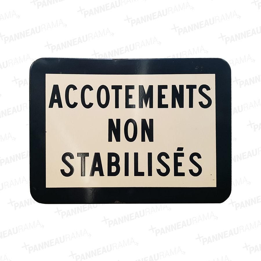 Accotements non stabilisés