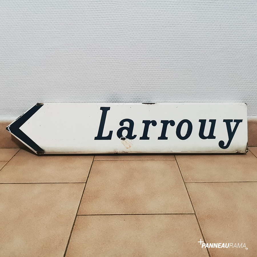 Direction lieu-dit Larrouy