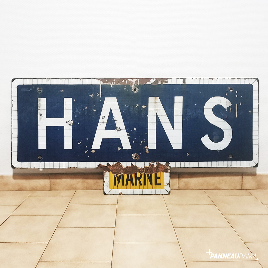 Panneau Localité Hans