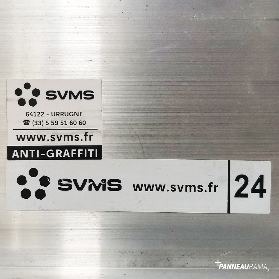 Panneau Voie reservée par affichage dynamique JO Paris 2024